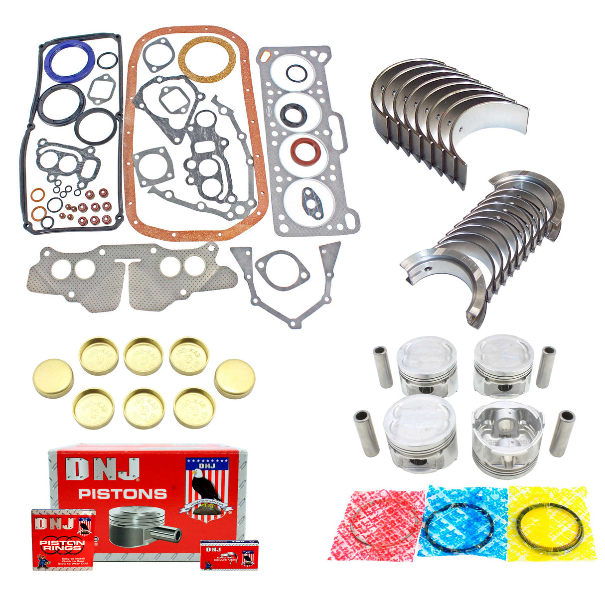 Engine Rebuild Kit 1985-1989 Dodge 1.5L