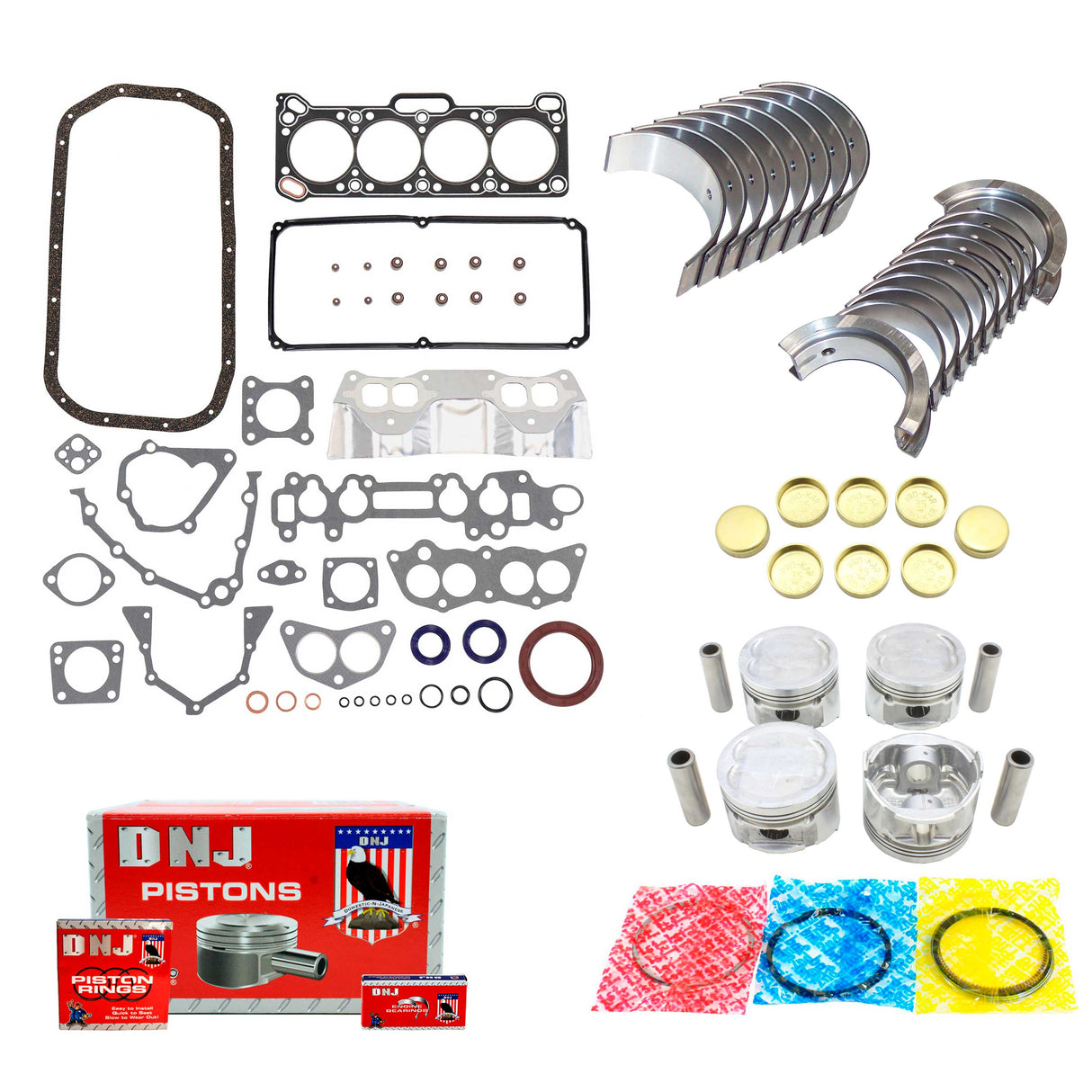 Engine Rebuild Kit 1990-1994 Mitsubishi 1.5L