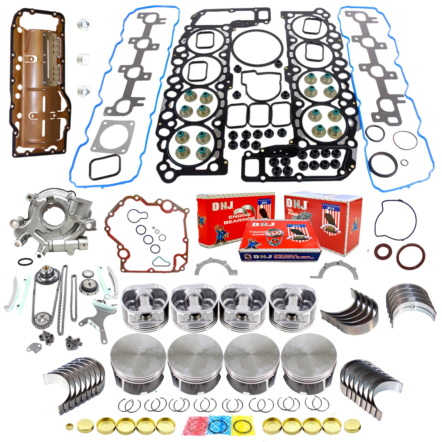Engine Rebuild Kit 1999-2003 Dodge, Jeep 4.7L V8