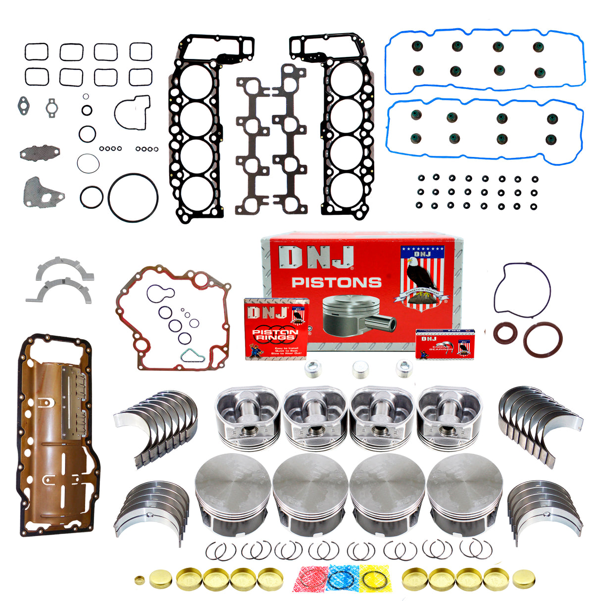Engine Rebuild Kit 2004-2007 Chrysler,Dodge,Jeep,Mitsubishi 4.7L