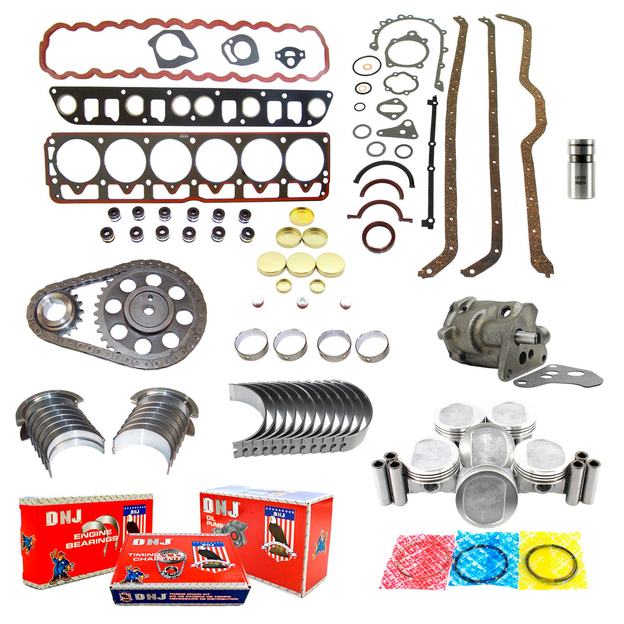 Engine Rebuild Kit 1987-1990 Jeep 4.0L L6