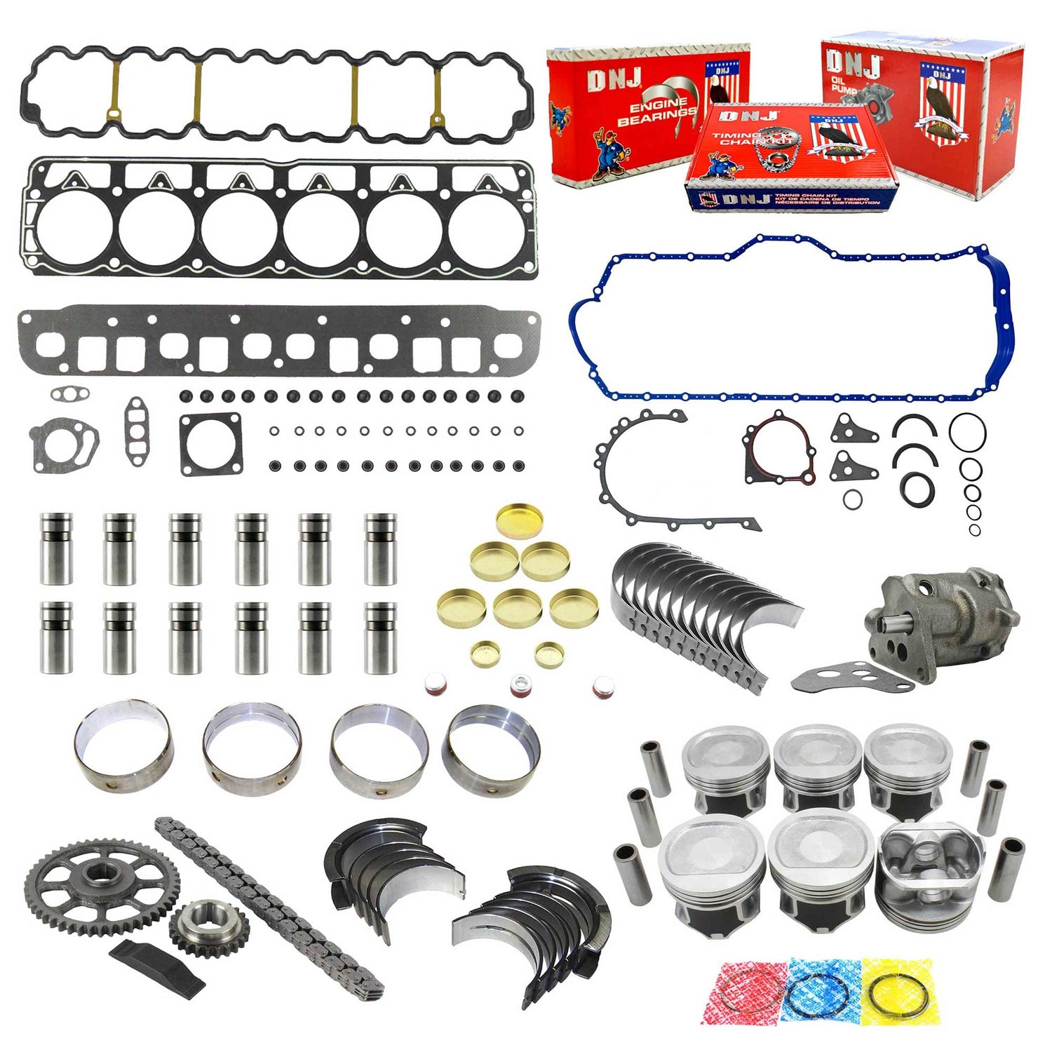 Engine Rebuild Kit 2001-2003 Jeep 4.0L