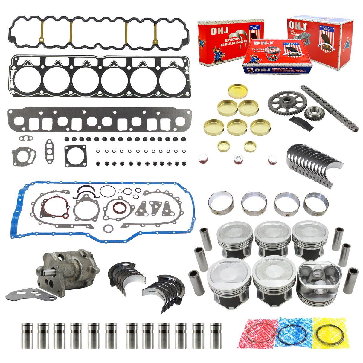Engine Rebuild Kit 1999-2000 Jeep 4.0L L6