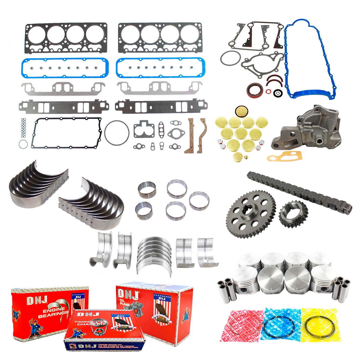 Engine Rebuild Kit 1992-1997 Dodge,Jeep 5.2L