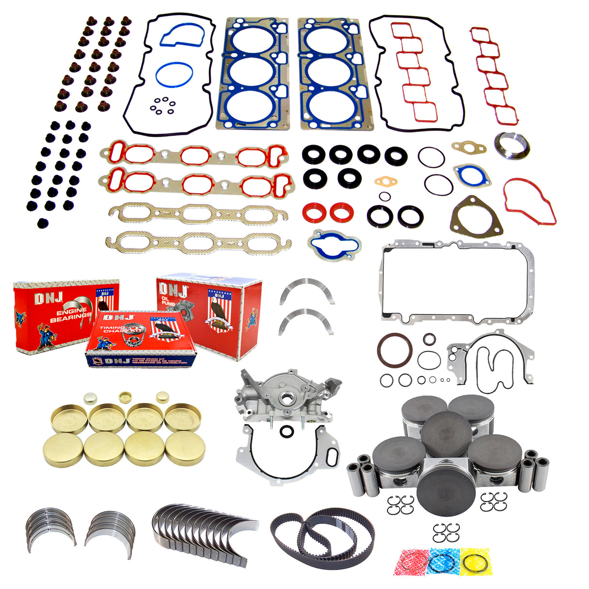 Master Engine Rebuild Kit 2005-2006 Chrysler 3.5L