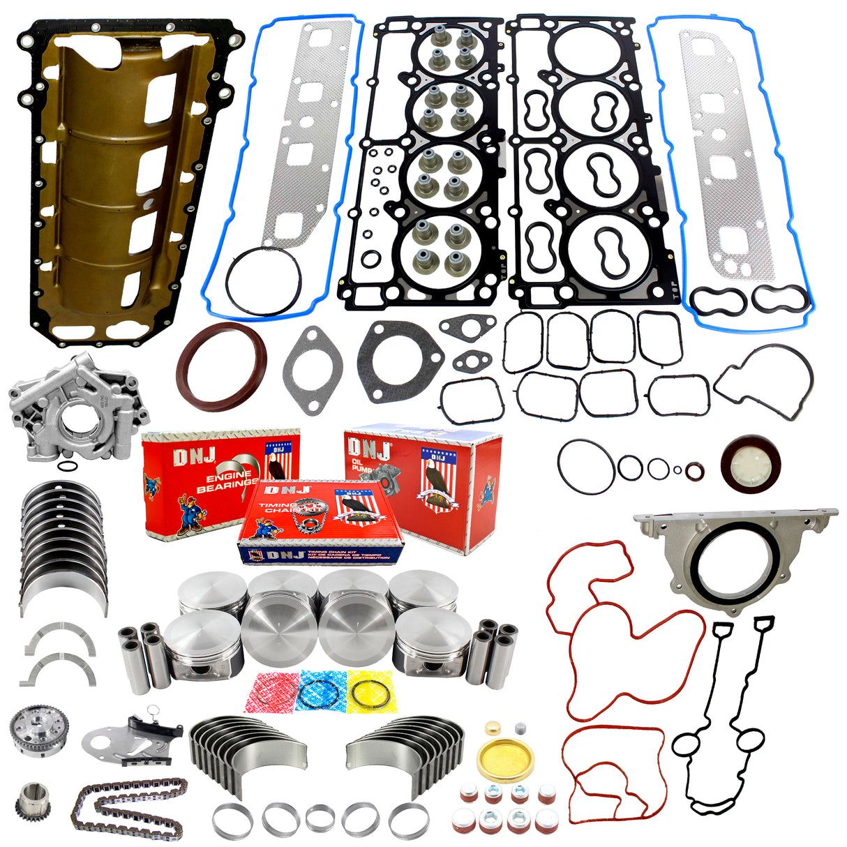 Engine Rebuild Kit 2005-2006 Chrysler, Dodge, Jeep 5.7L V8 HEMI