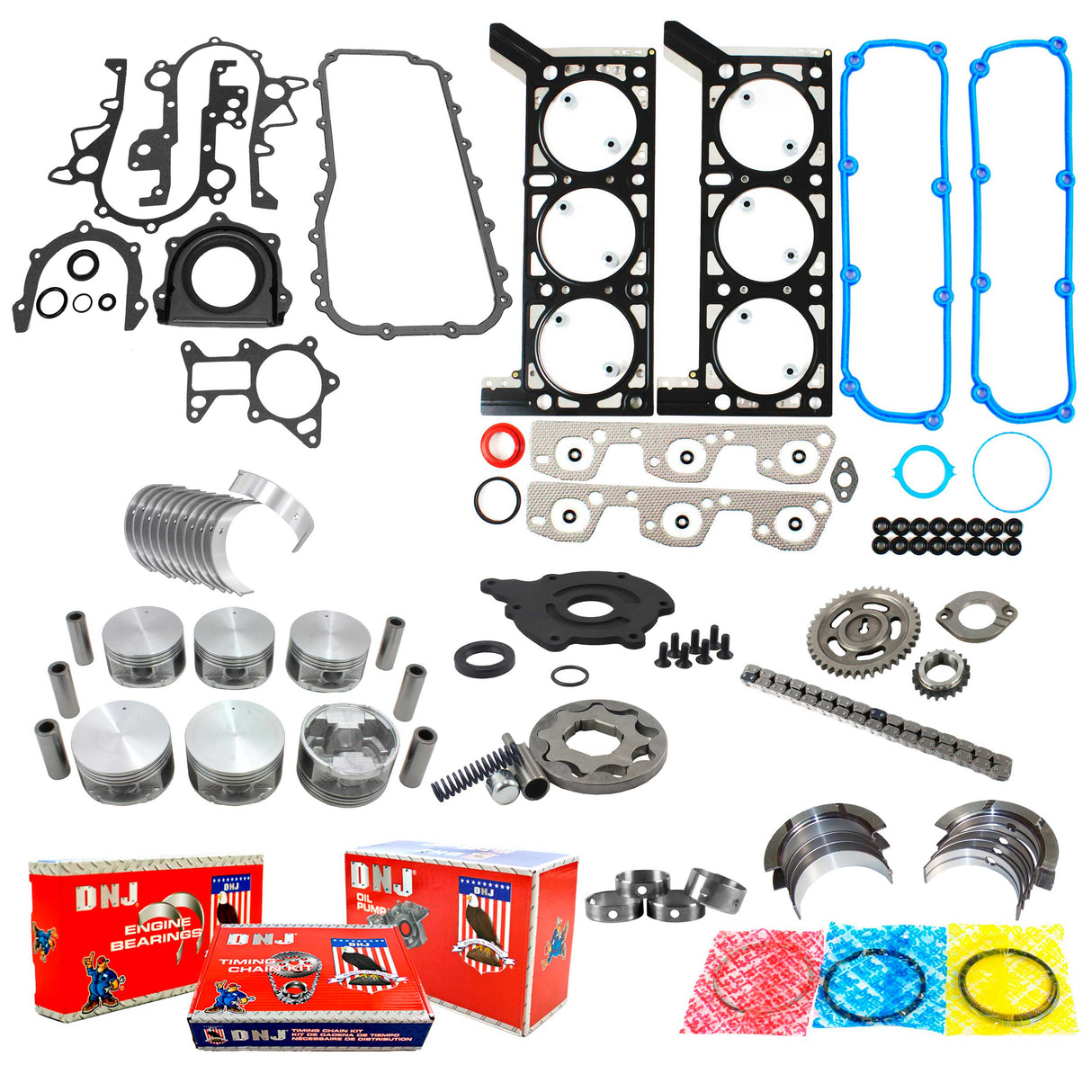 Engine Rebuild Kit 2007-2008 Jeep 3.8L V6