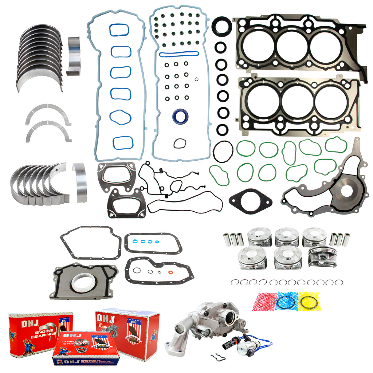 Engine Rebuild Kit 2011-2022 Chrysler, Dodge, Jeep, Ram 3.6L V6 220cid 24V DOHC