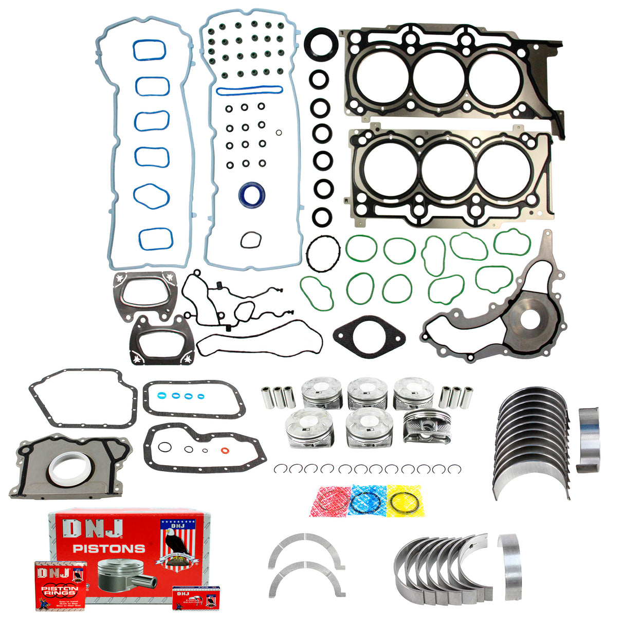 Engine Rebuild Kit 2011-2020 Chrysler,Dodge,Jeep,Ram,Volkswagen 3.6L