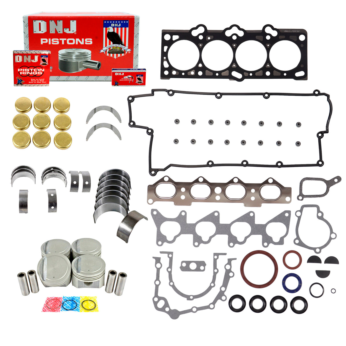Engine Rebuild Kit 1997-2001 Hyundai 2.0L