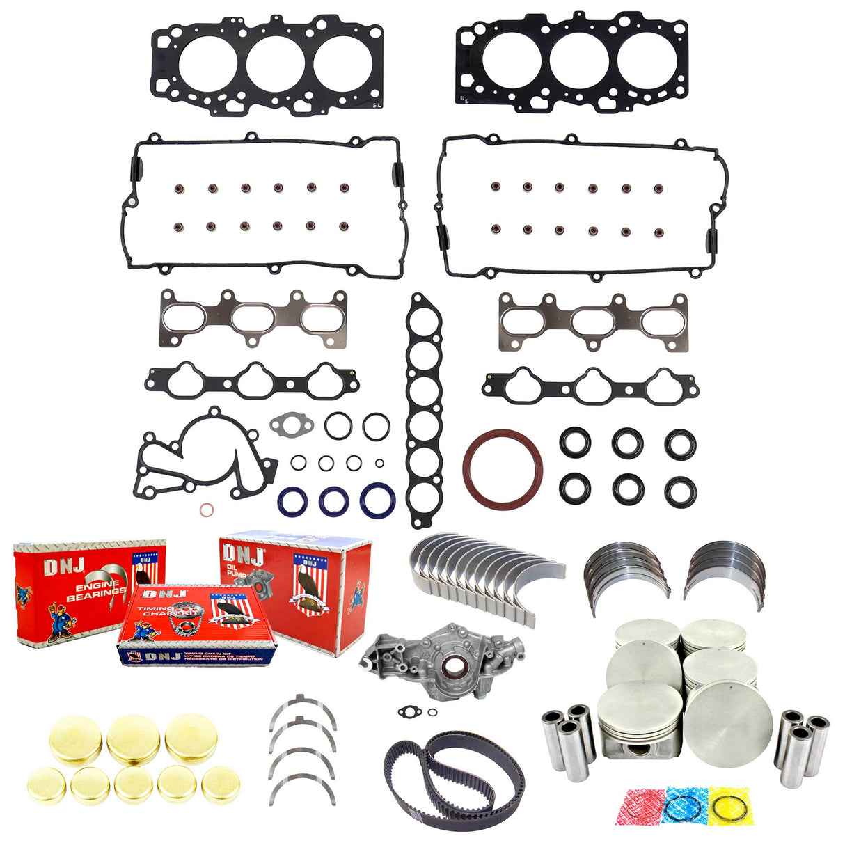 Engine Rebuild Kit 1999-2001 Hyundai,Kia 2.5L