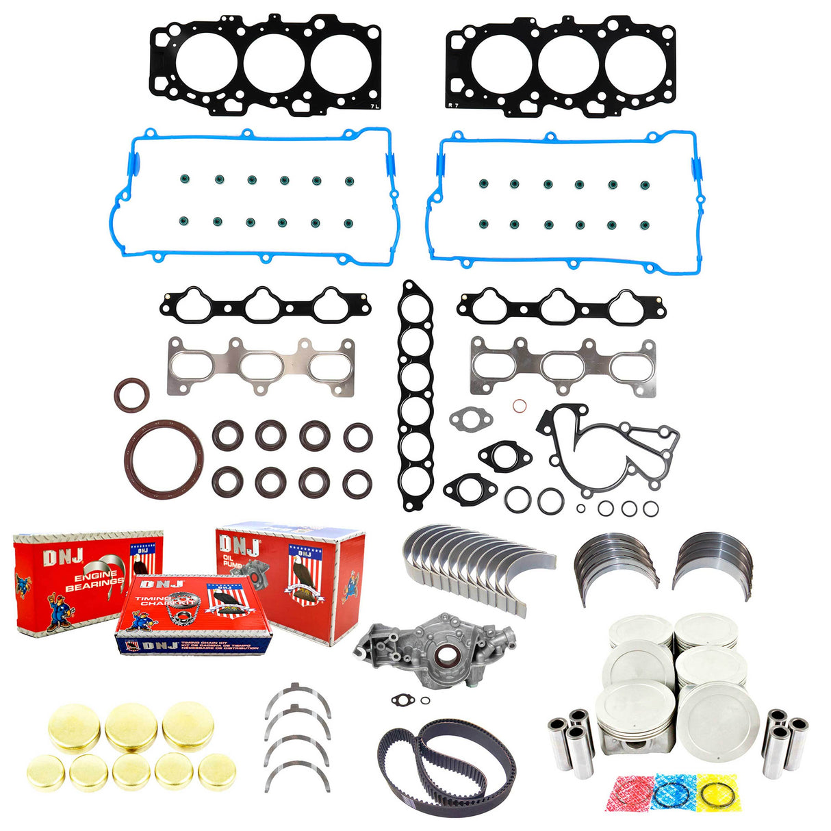 Engine Rebuild Kit 2001-2003 Hyundai,Kia 2.7L