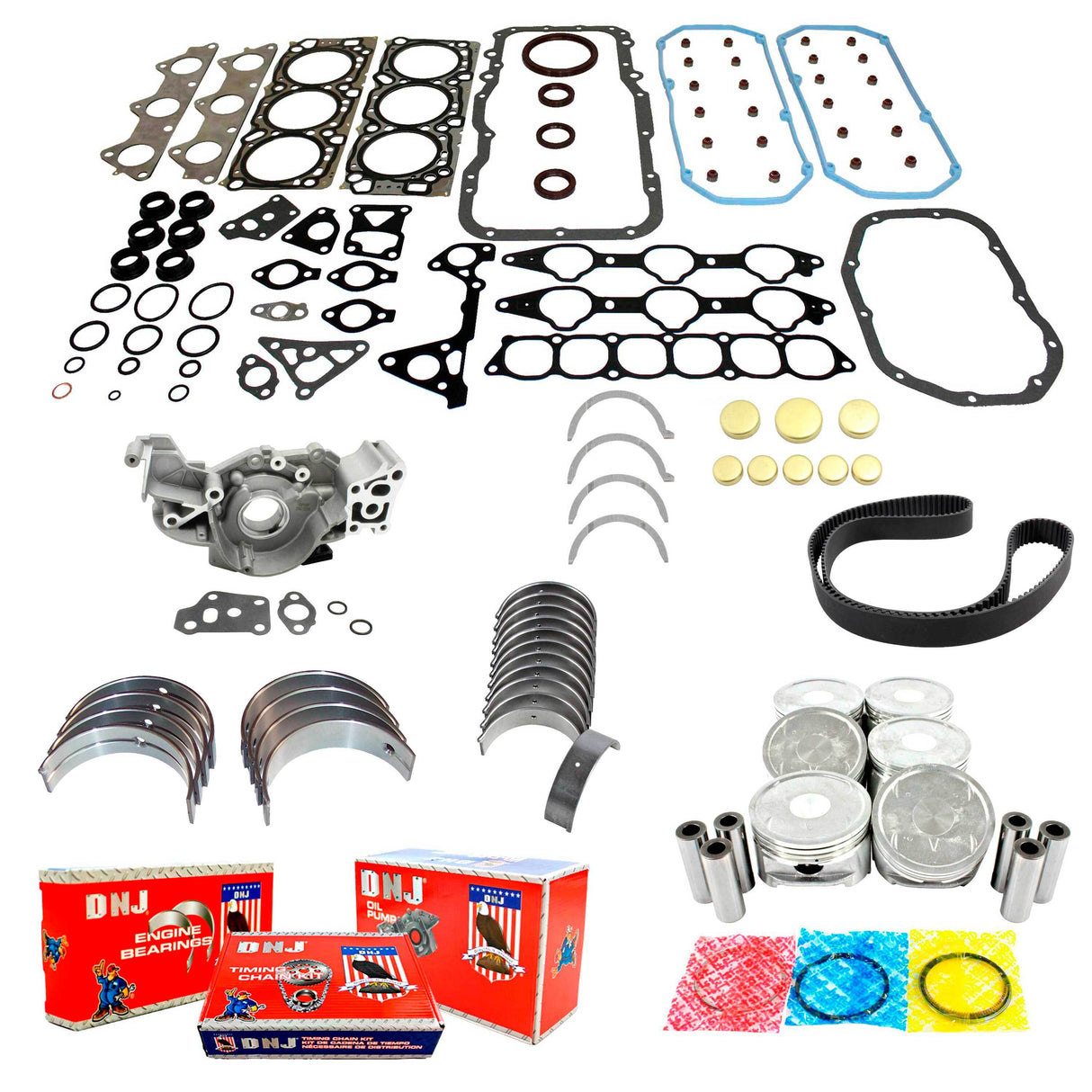 Master Engine Rebuild Kit 1999-2003 Mitsubishi 3.0L
