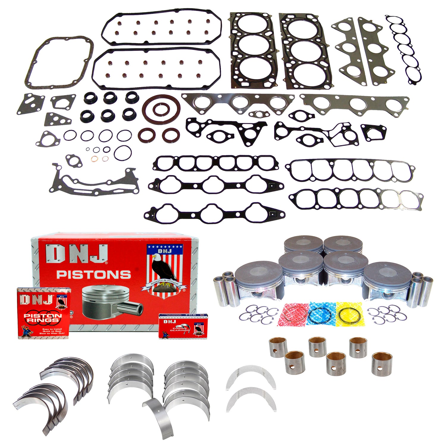 Engine Rebuild Kit 2003-2006 Mitsubishi 3.8L