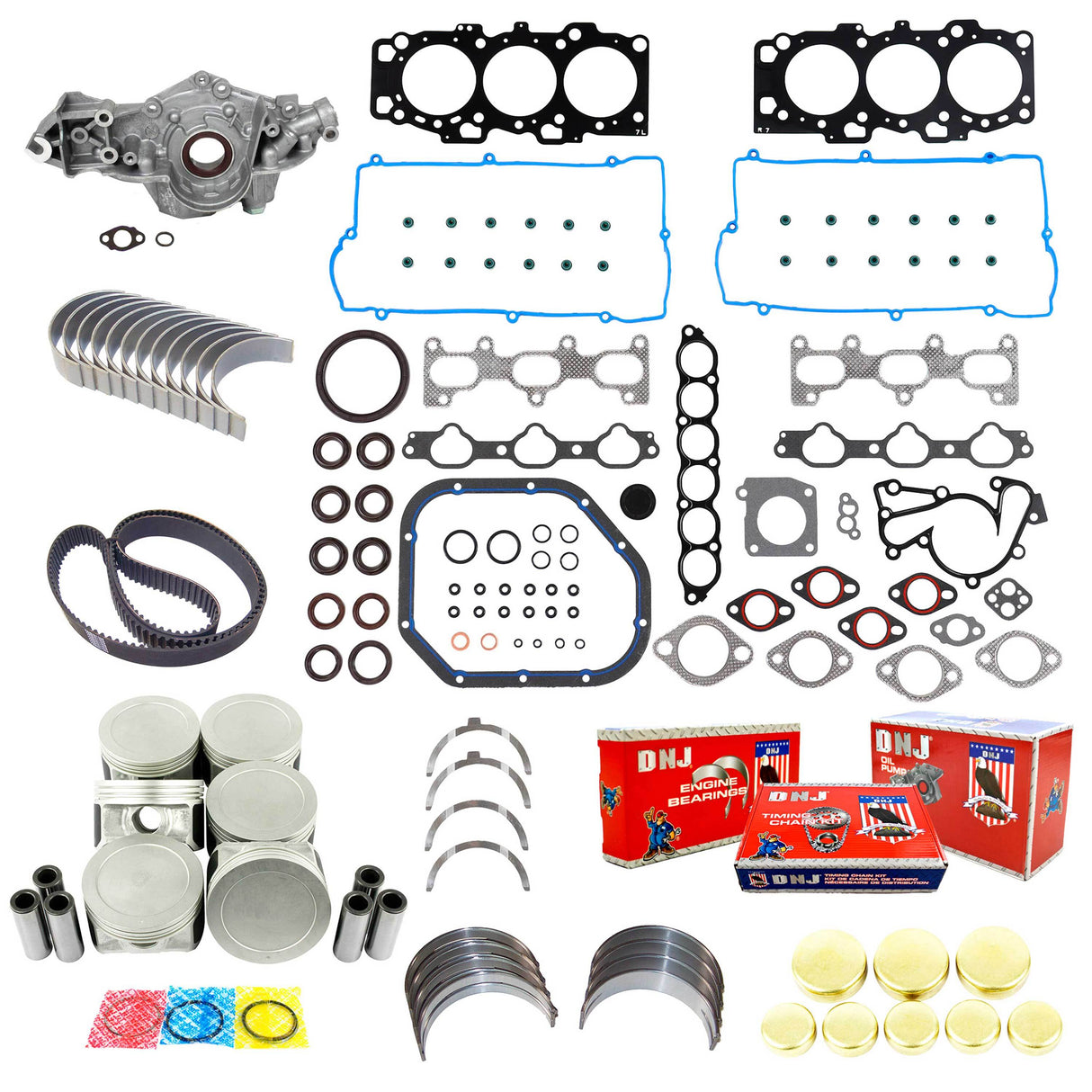 Engine Rebuild Kit 2005-2010 Hyundai,Kia 2.7L