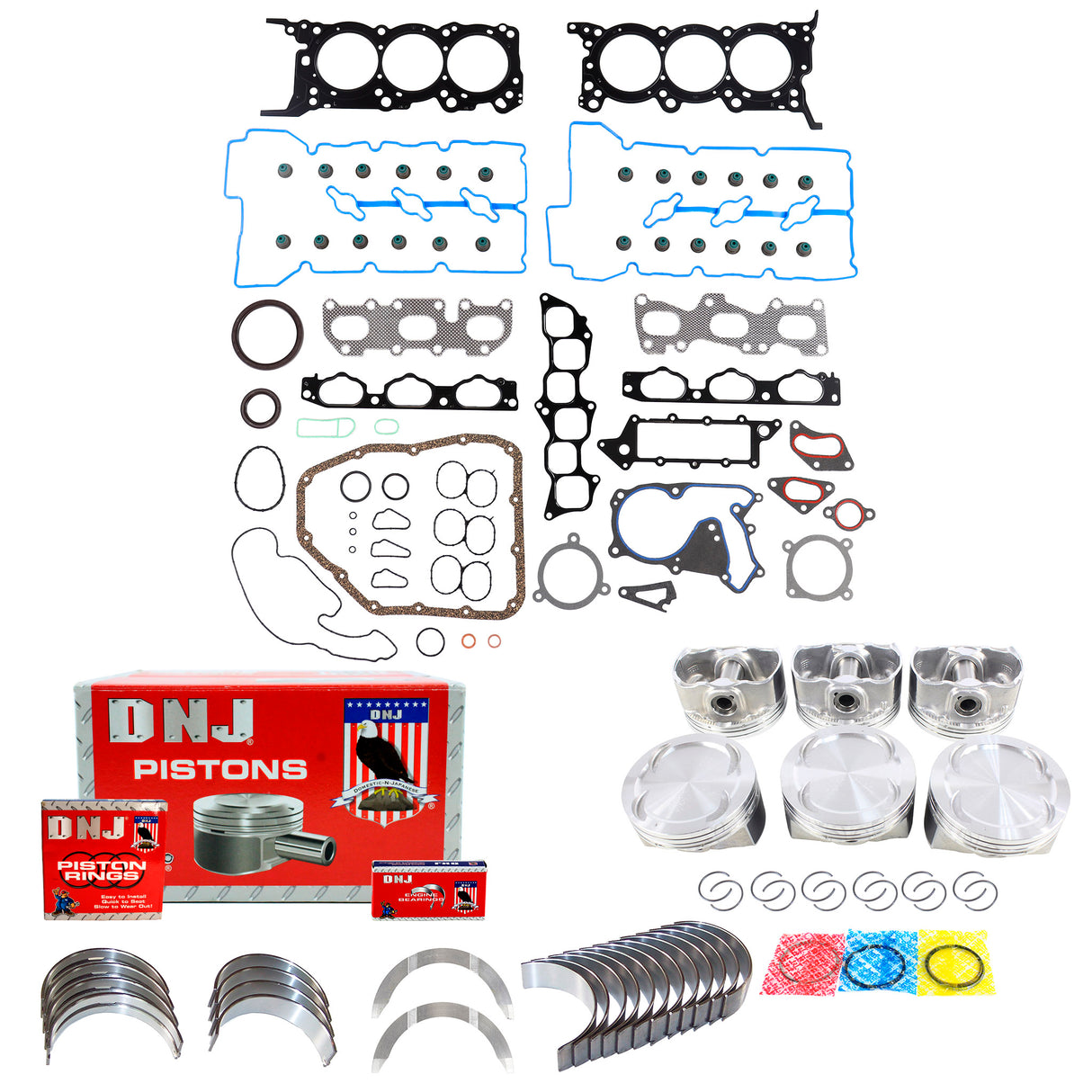 Engine Rebuild Kit 2007-2012 Hyundai,Kia 3.8L