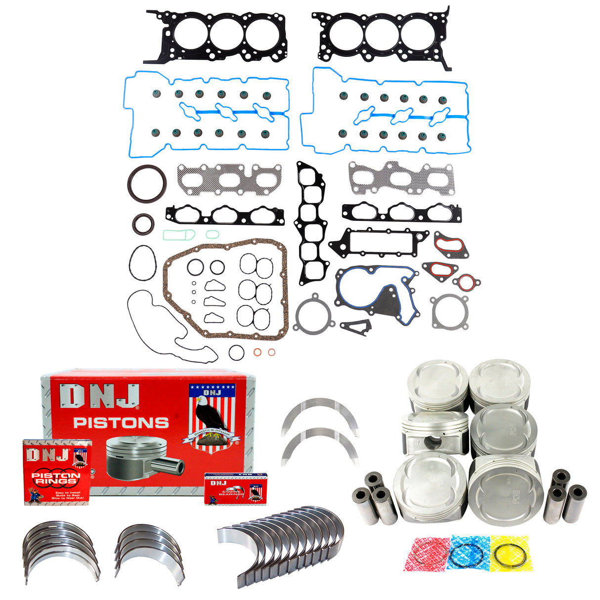 Engine Rebuild Kit 2007-2010 Hyundai,Kia 3.8L