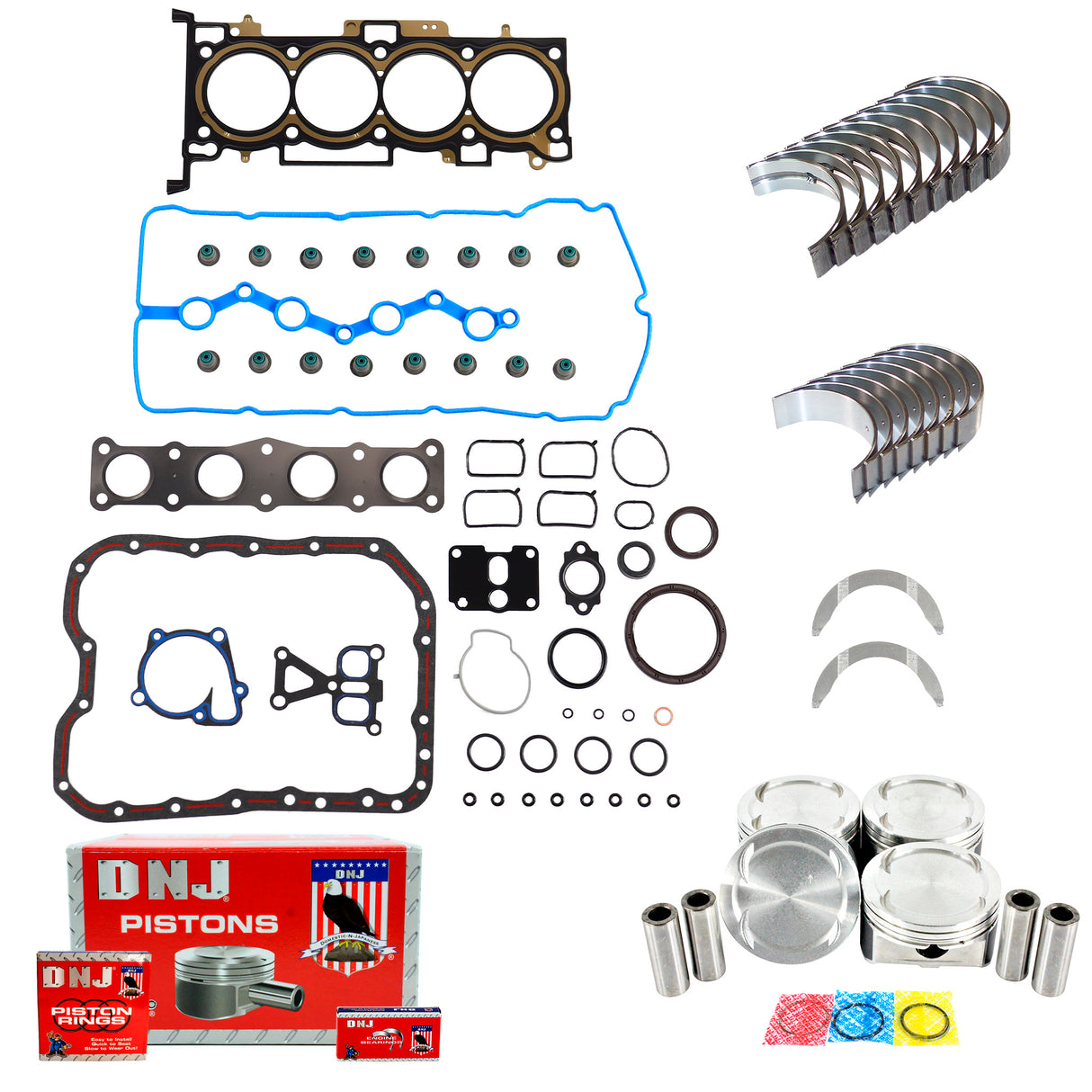 Engine Rebuild Kit 2010-2013 Hyundai,Kia 2.4L
