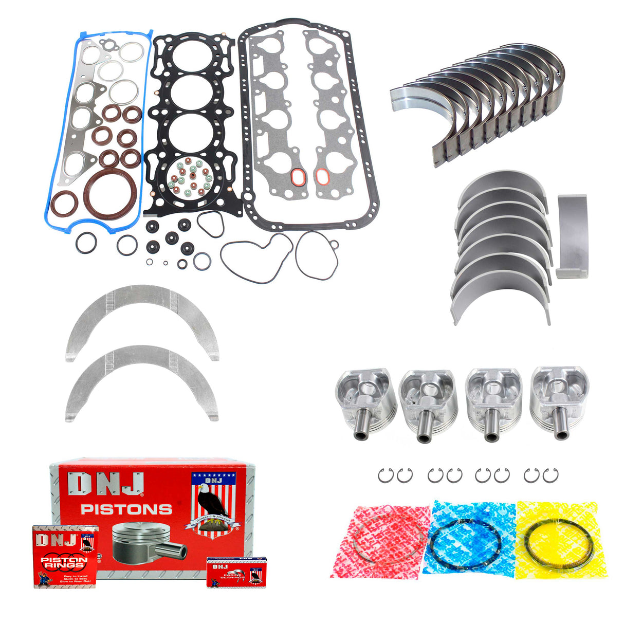 Engine Rebuild Kit 1998-2002 Honda 2.3L
