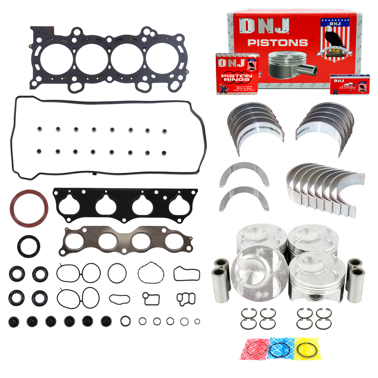 Engine Rebuild Kit 2002-2006 Acura,Honda 2.0L