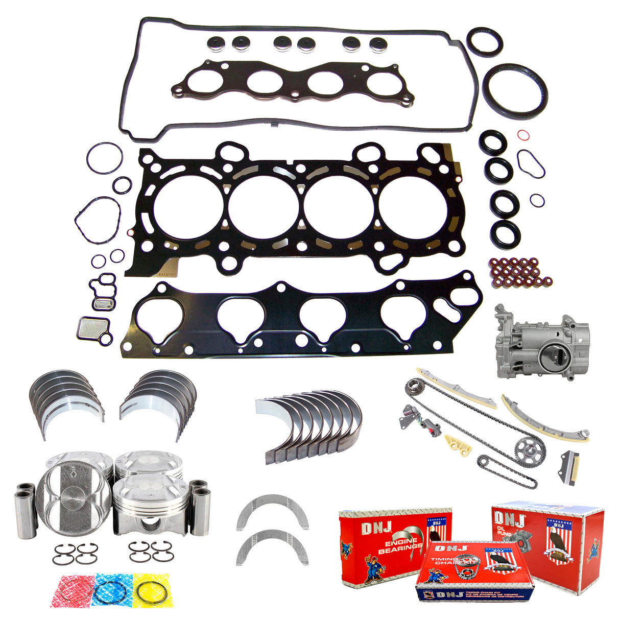 Engine Rebuild Kit 2004-2008 Acura TSX 2.4L