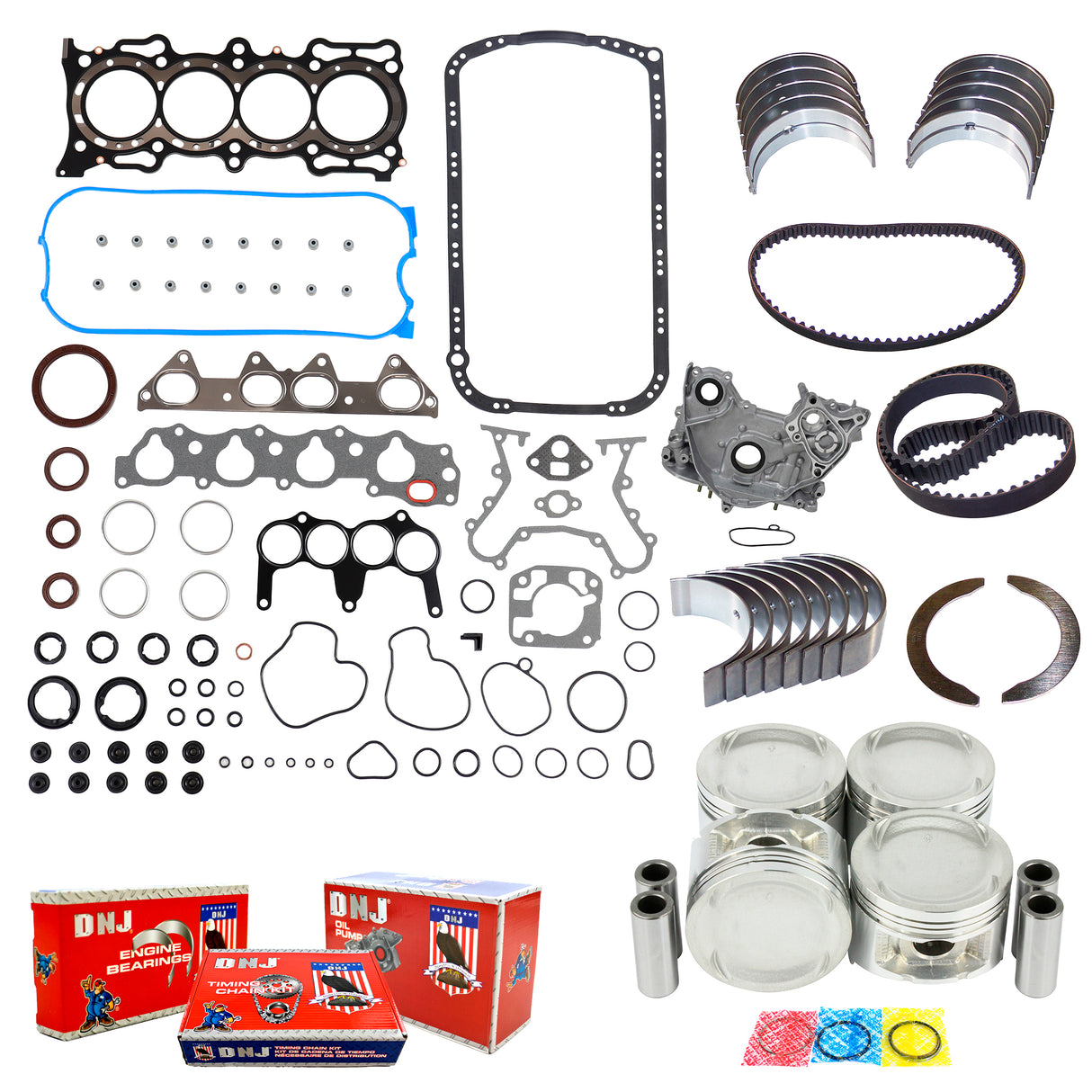 Engine Rebuild Kit 1994-1995 Honda 2.2L