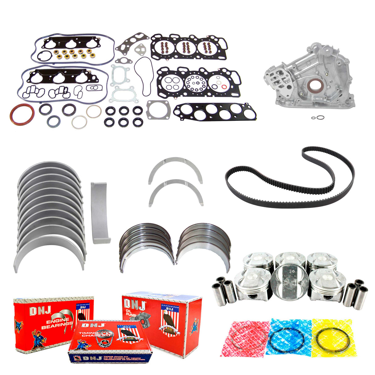 Master Engine Rebuild Kit 2005-2008 Acura 3.5L