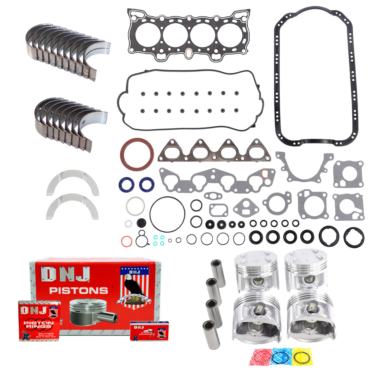 Engine Rebuild Kit 1992-1995 Honda 1.5L