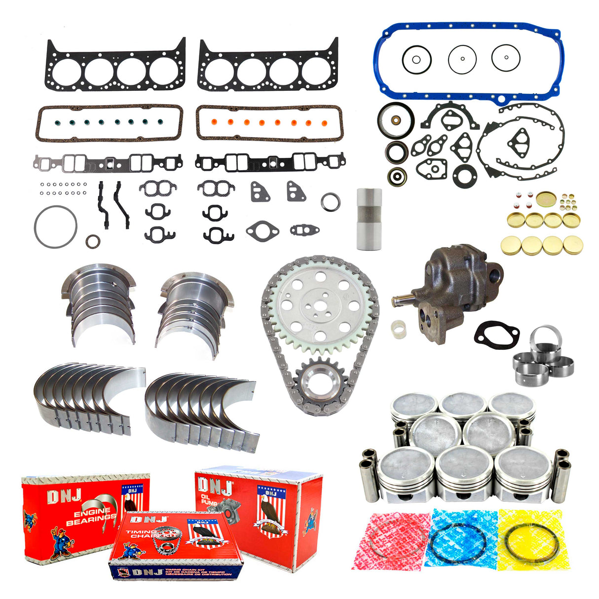 Engine Rebuild Kit 1986 Chevrolet,GMC,Pontiac 5.0L