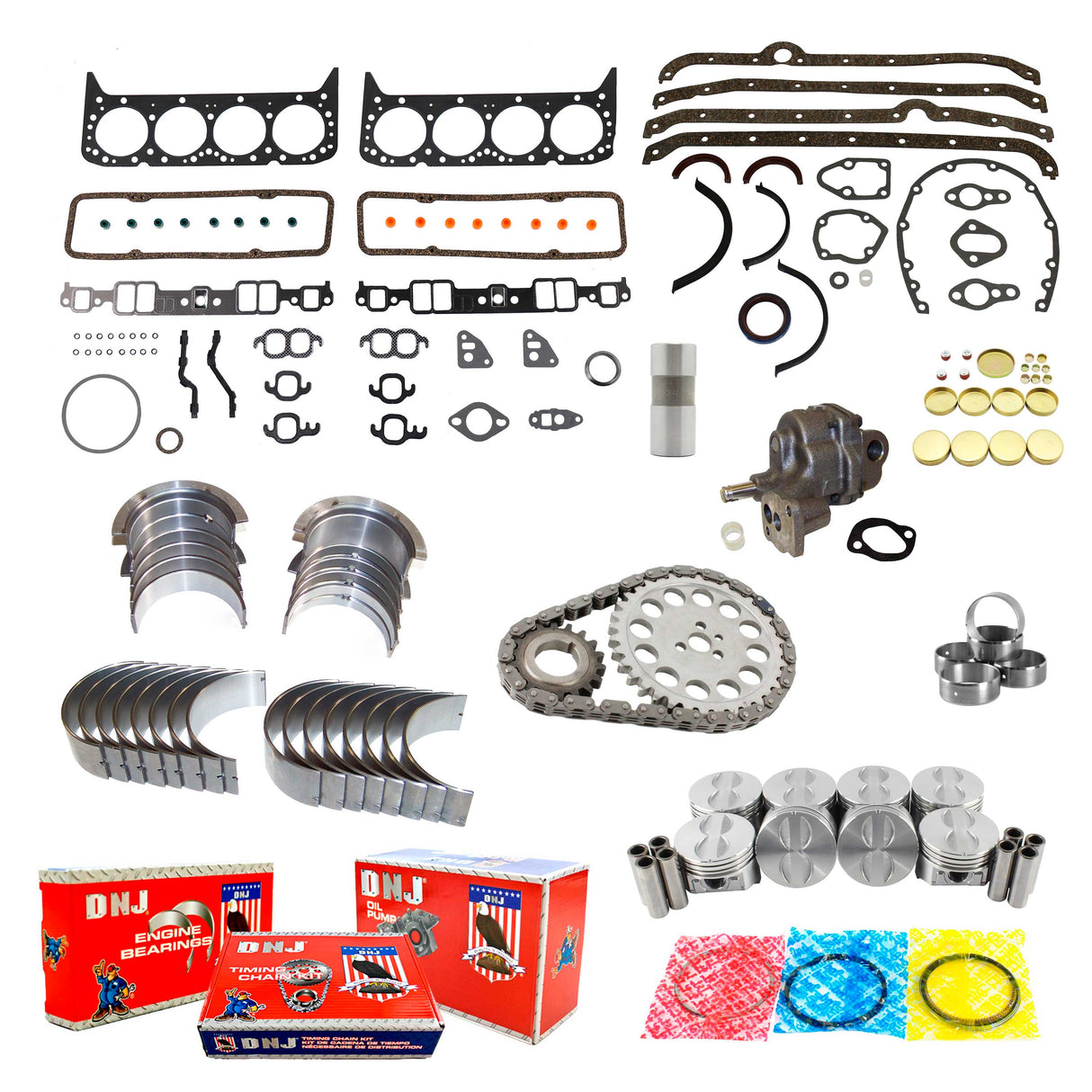 Master Engine Rebuild Kit 1981-1984 Chevrolet 5.0L