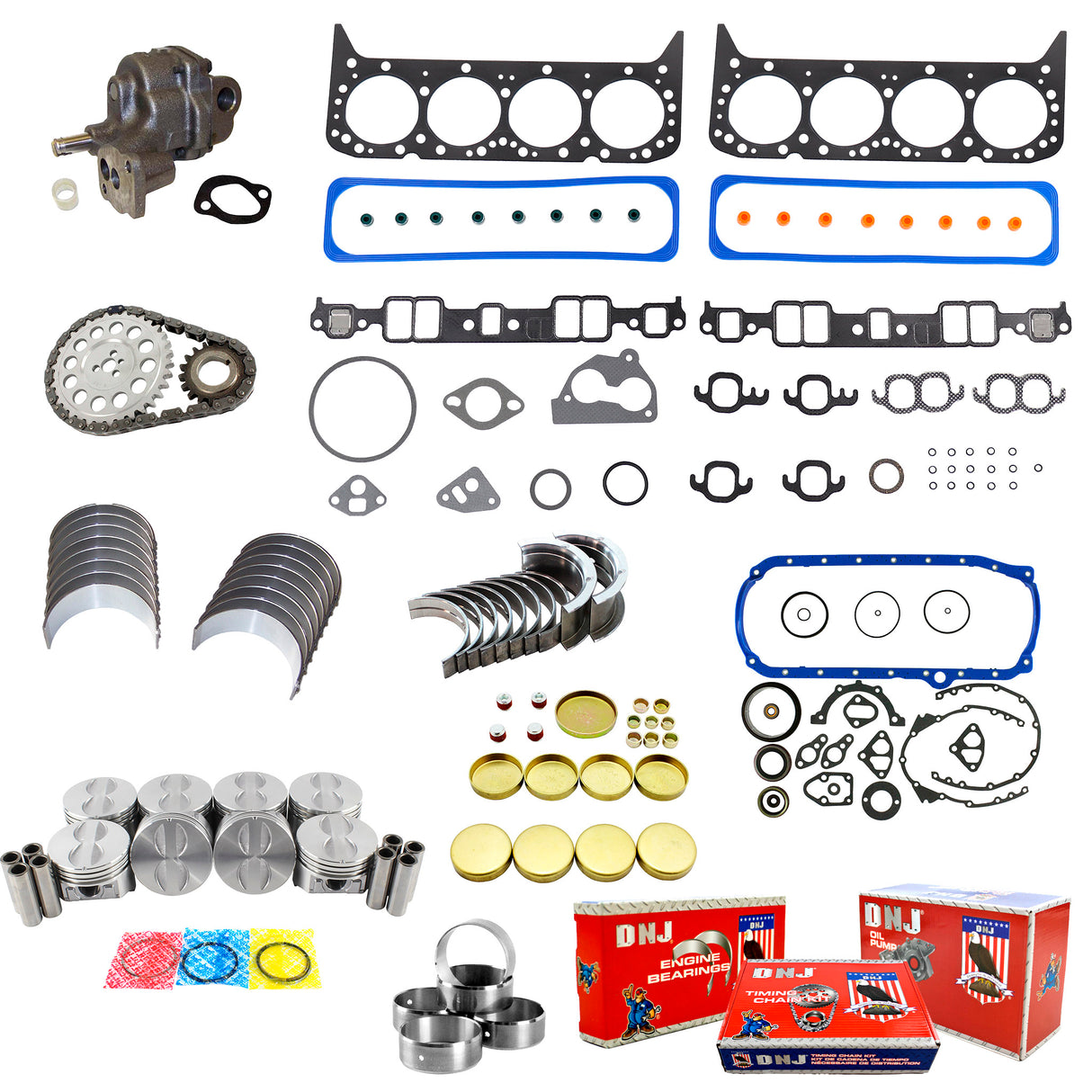 Master Engine Rebuild Kit 1987-1993 Buick 5.0L