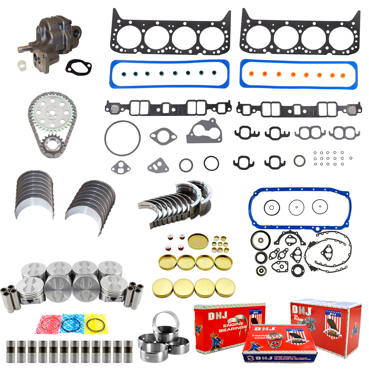 Master Engine Rebuild Kit 1987-1993 Buick 5.0L