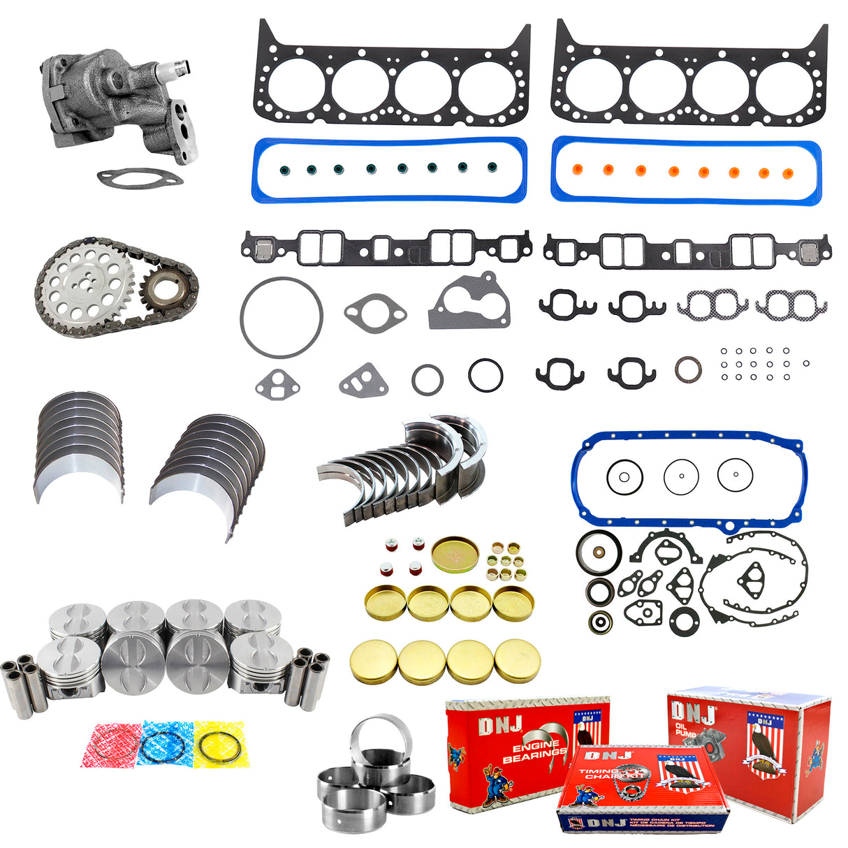 Master Engine Rebuild Kit 1987-1993 Buick 5.0L