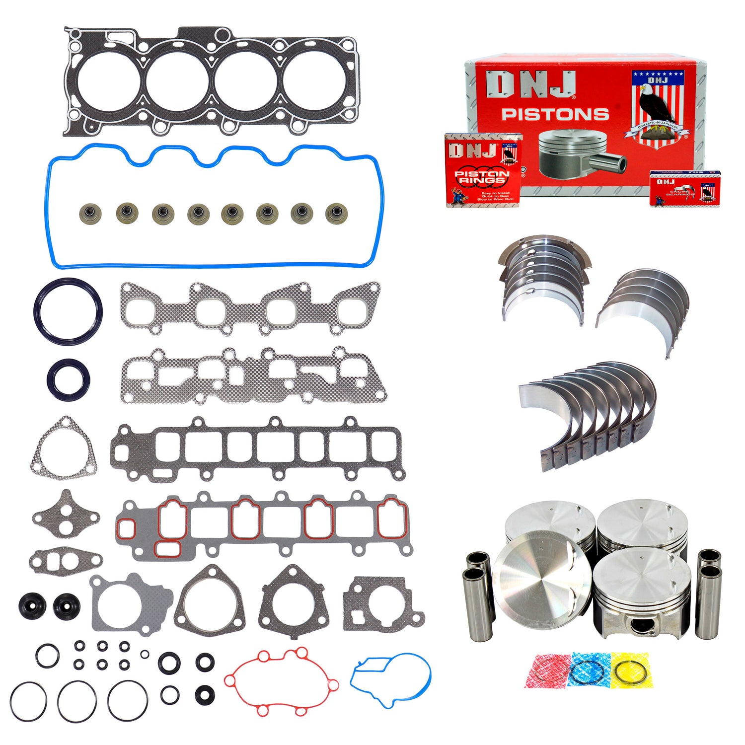 Engine Rebuild Kit 2000-2002 Saturn 1.9L