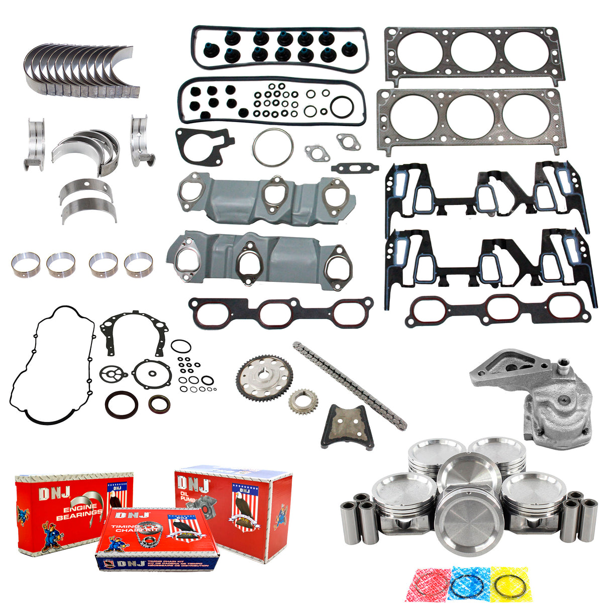 Engine Rebuild Kit 2000-2003 Buick,Chevrolet,Oldsmobile,Pontiac 3.4L