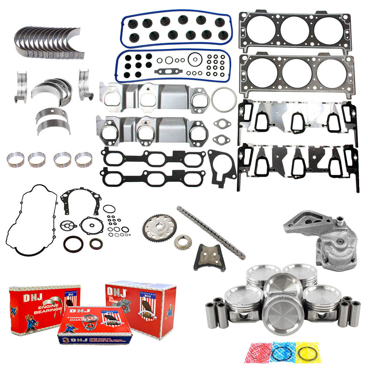 Engine Rebuild Kit 2004-2005 Buick,Chevrolet,Oldsmobile,Pontiac 3.4L