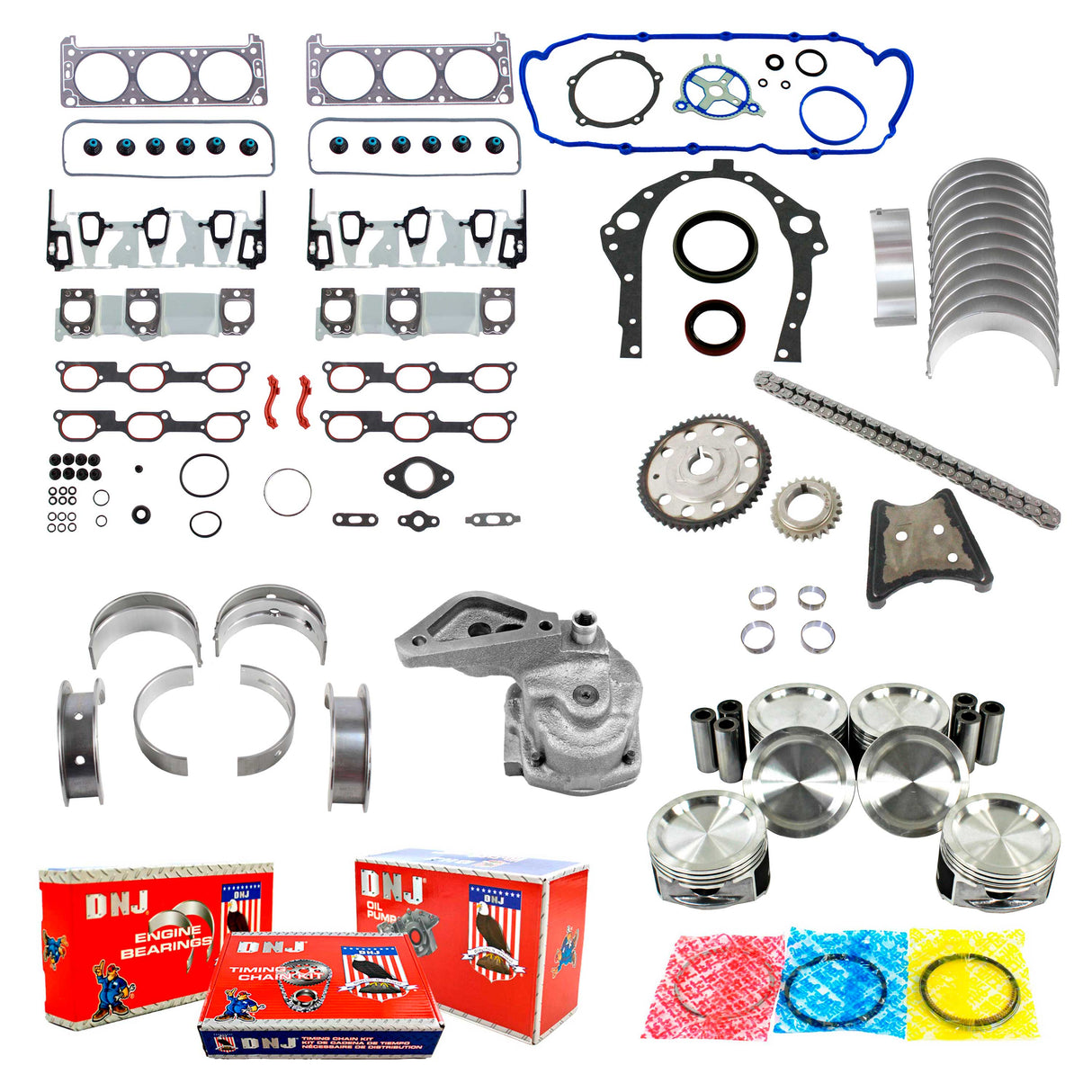 Master Engine Rebuild Kit 2004-2007 Buick 3.5L