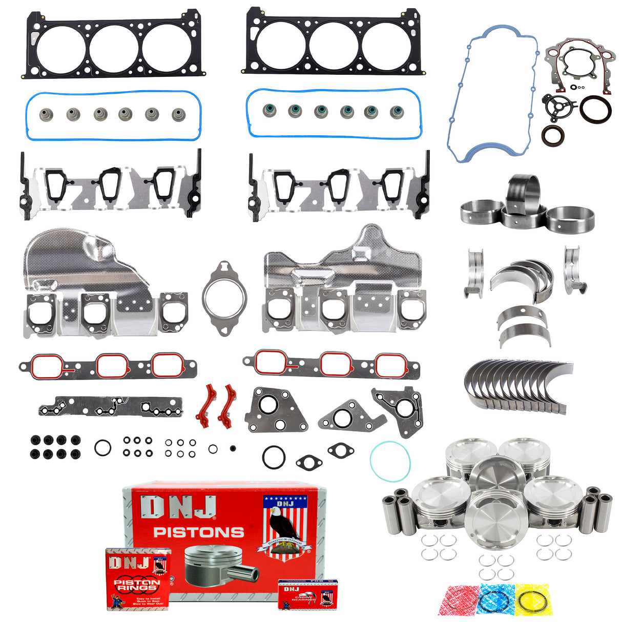 Engine Rebuild Kit 2006-2011 Buick,Chevrolet,Pontiac,Saturn 3.5L-3.9L