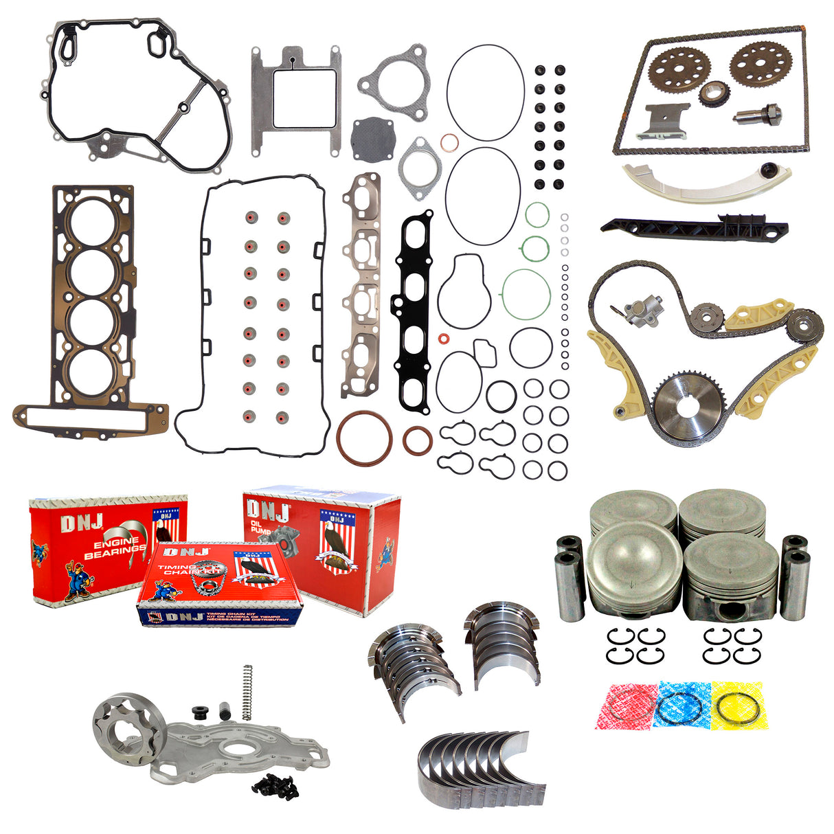 Engine Rebuild Kit 2004-2007 Chevrolet,Saturn 2.0L