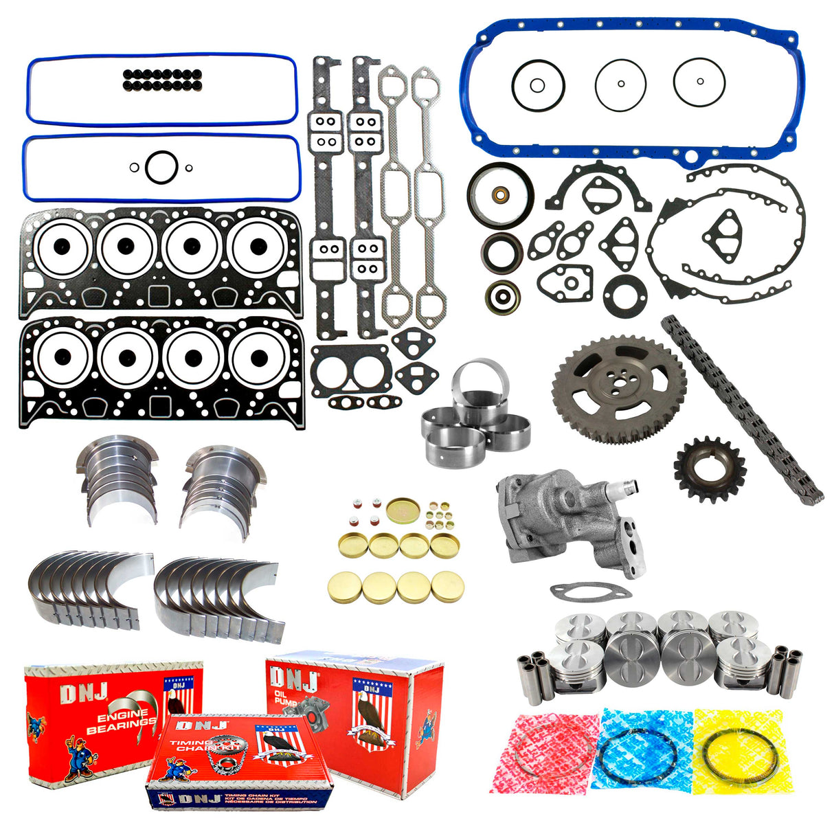 Engine Rebuild Kit 1995-1996 C4 Chevrolet Corvette 5.7L V8