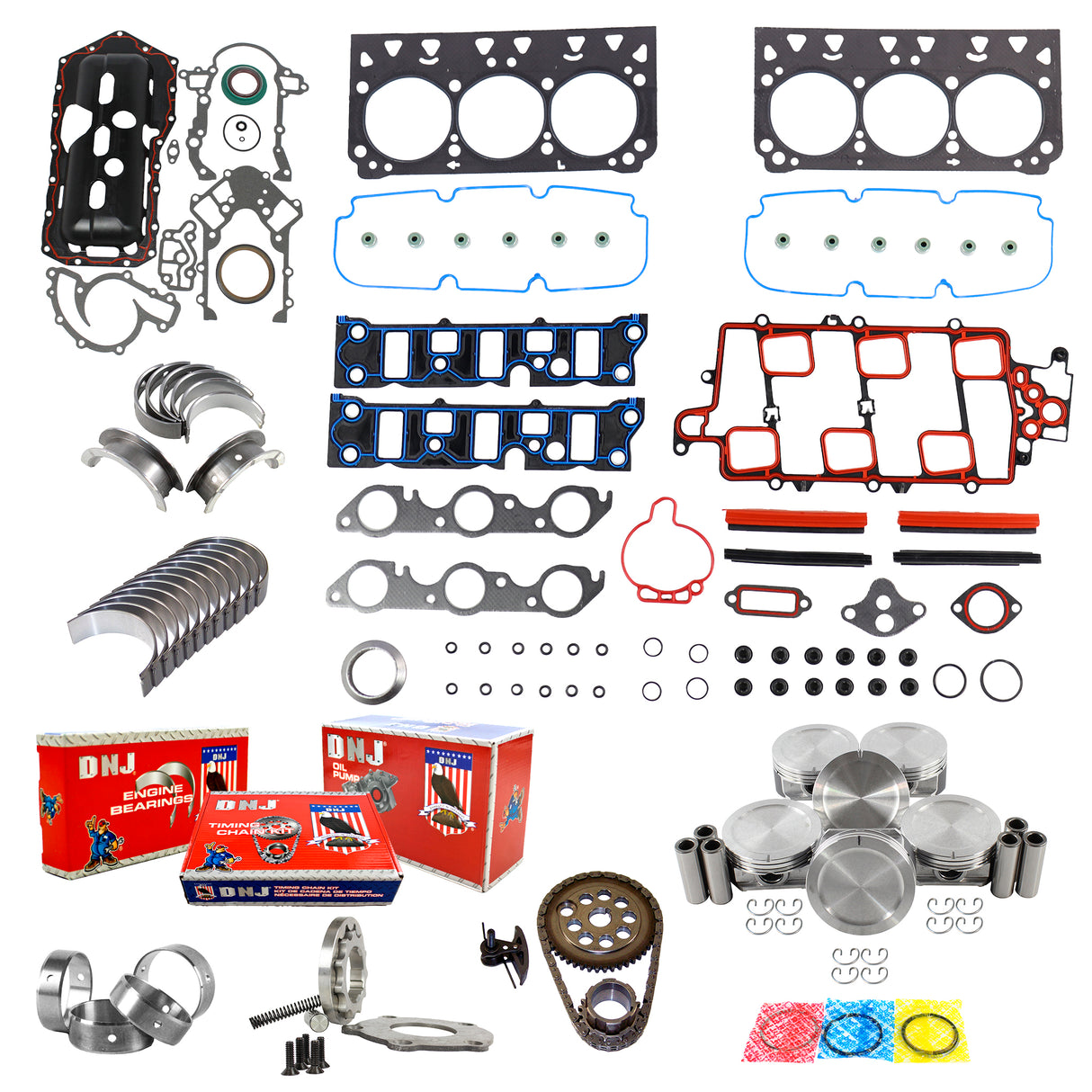 Engine Rebuild Kit 2004-2005 Buick, Chevrolet 3.8L V6