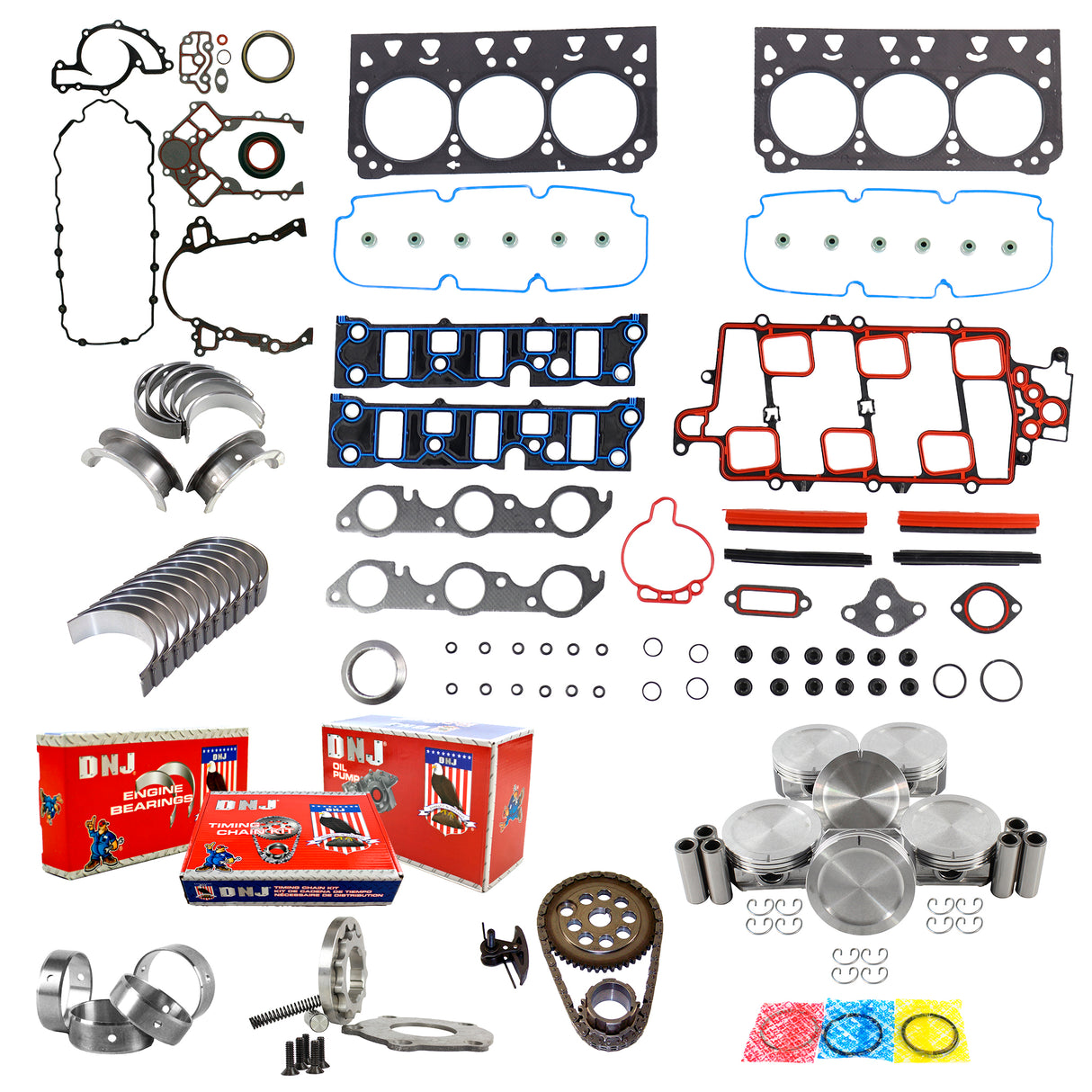Master Engine Rebuild Kit 2004-2005 Buick 3.8L