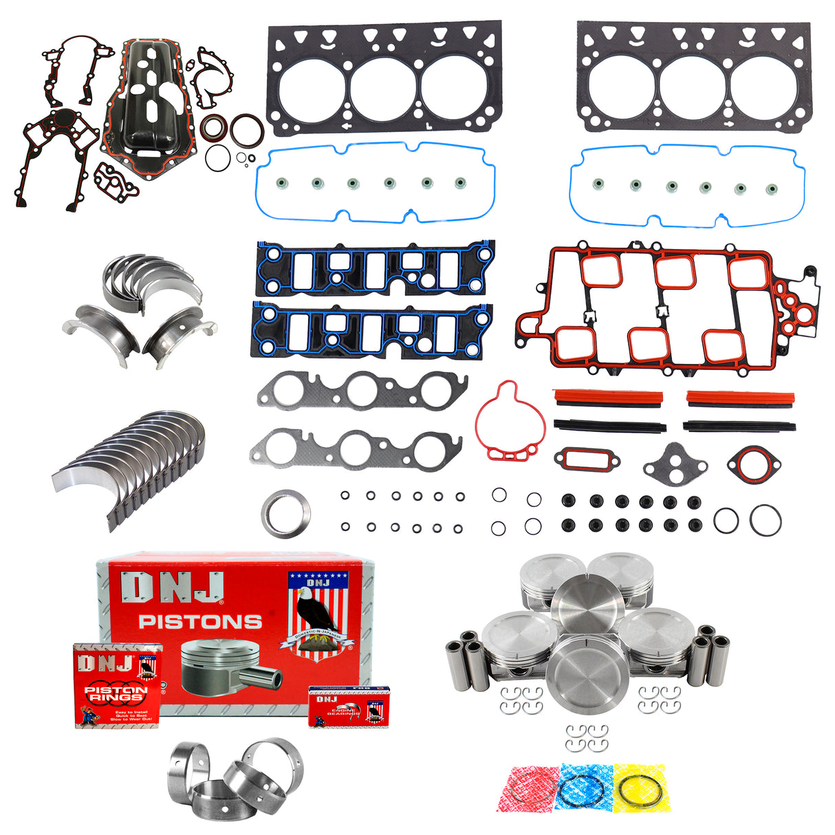 Engine Rebuild Kit 1997-2003 Buick,Chevrolet,Oldsmobile,Pontiac 3.8L