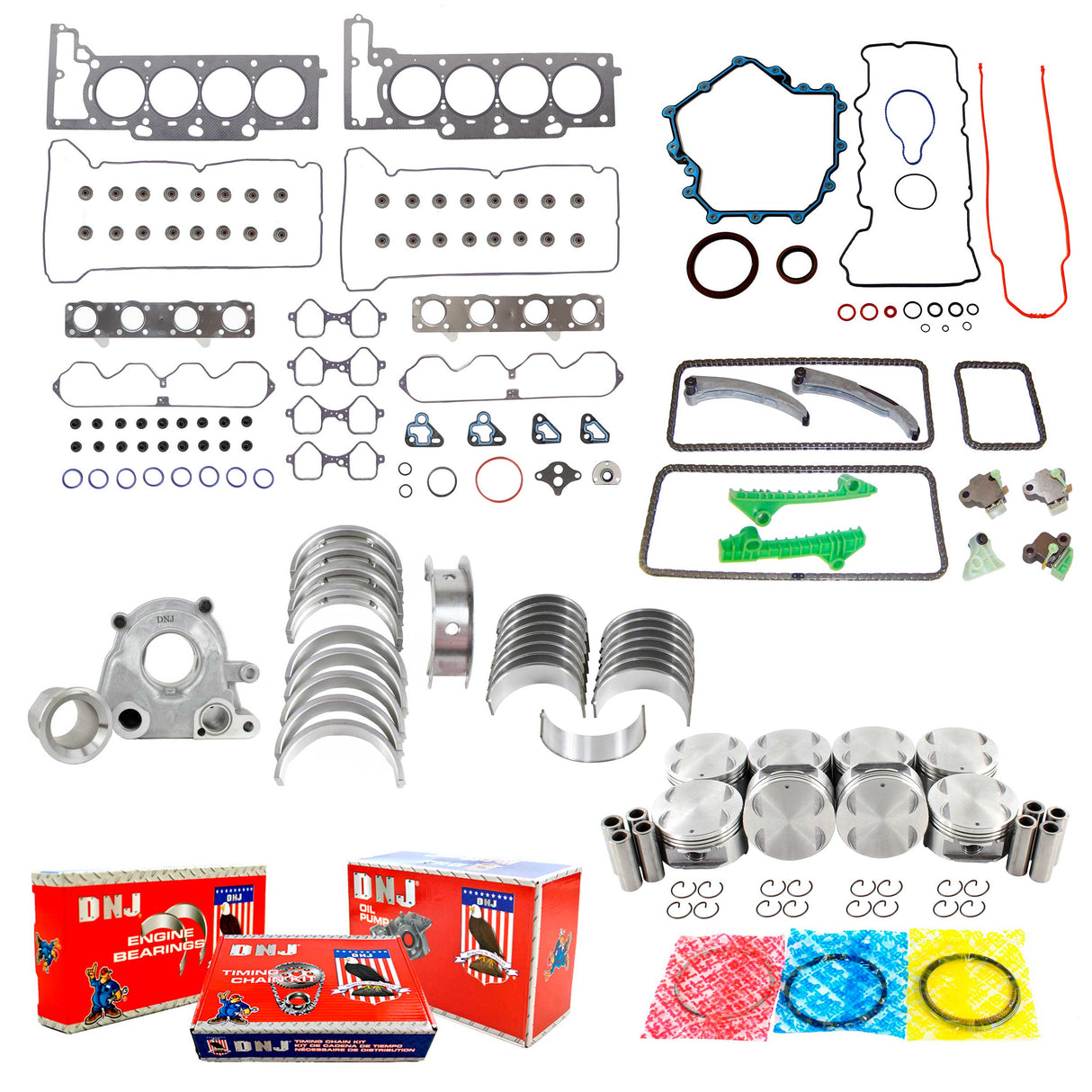 Master Engine Rebuild Kit 1993-1994 Cadillac 4.6L