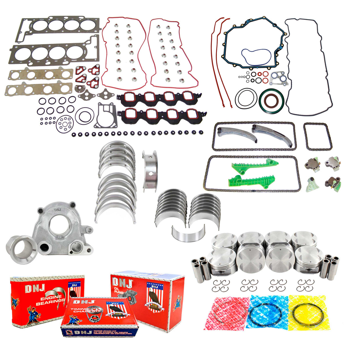 Master Engine Rebuild Kit 1998-1999 Cadillac 4.6L