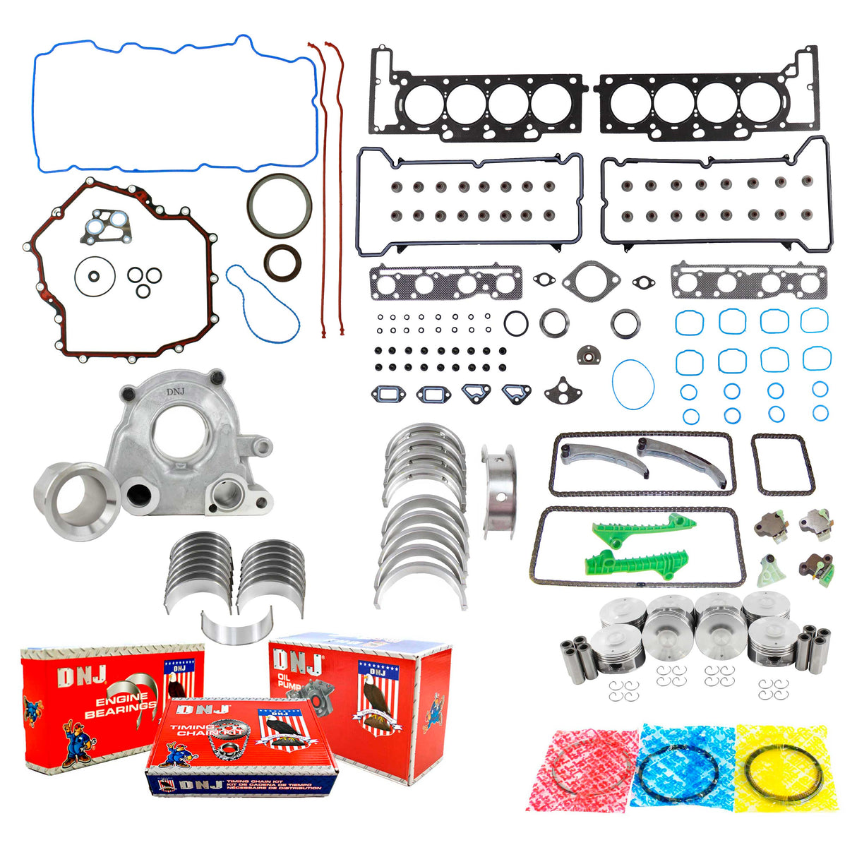 Engine Rebuild Kit 2004-2005 Cadillac,Pontiac 4.6L