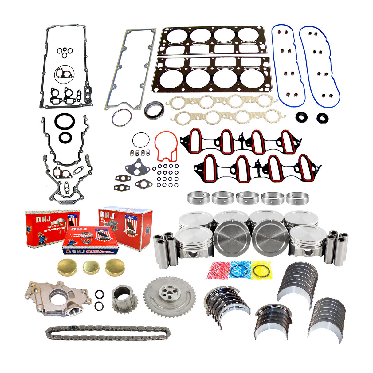 Engine Rebuild Kit 1999-2001 Chevrolet, GMC 5.3L V8