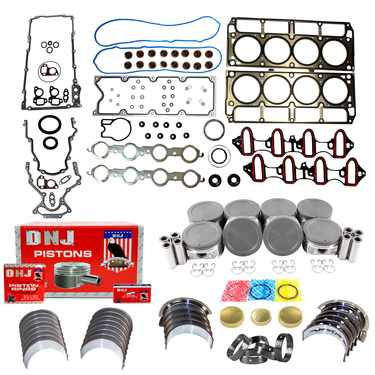 Engine Rebuild Kit 2004-2007 Buick,Cadillac,Chevrolet,GMC,Isuzu 5.3L