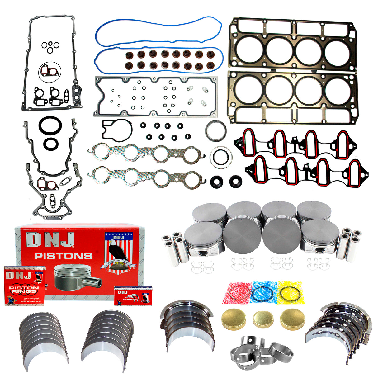 Engine Rebuild Kit 2007-2008 Chevrolet,GMC 4.8L-5.3L