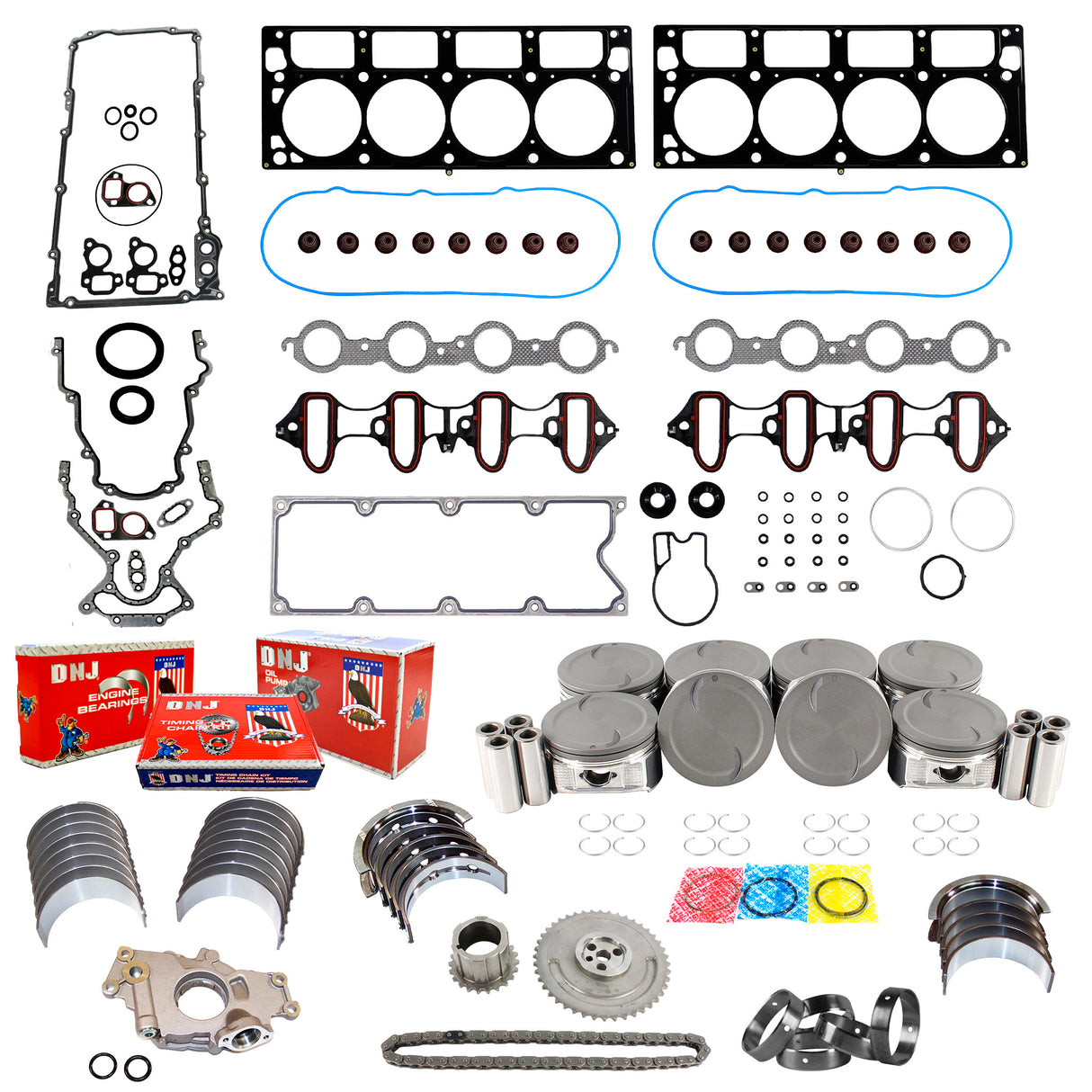 Engine Rebuild Kit 2006-2007 Chevrolet,GMC,Hummer 6.0L